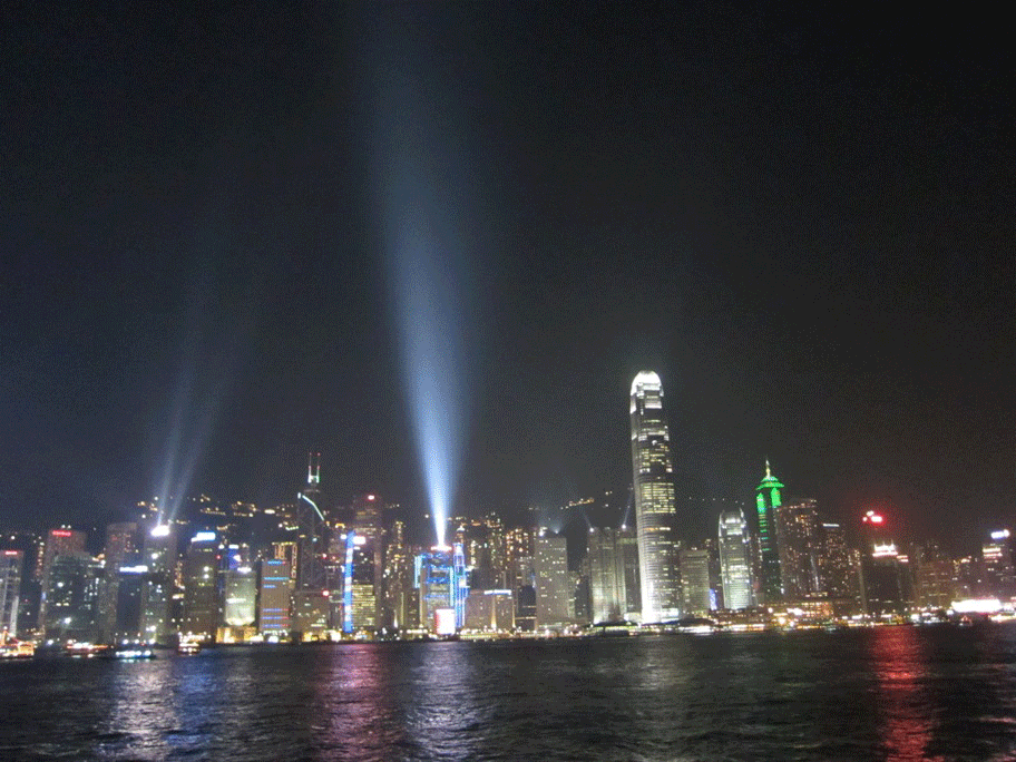 2010 Oct 23 HK Harbor Night Photos
